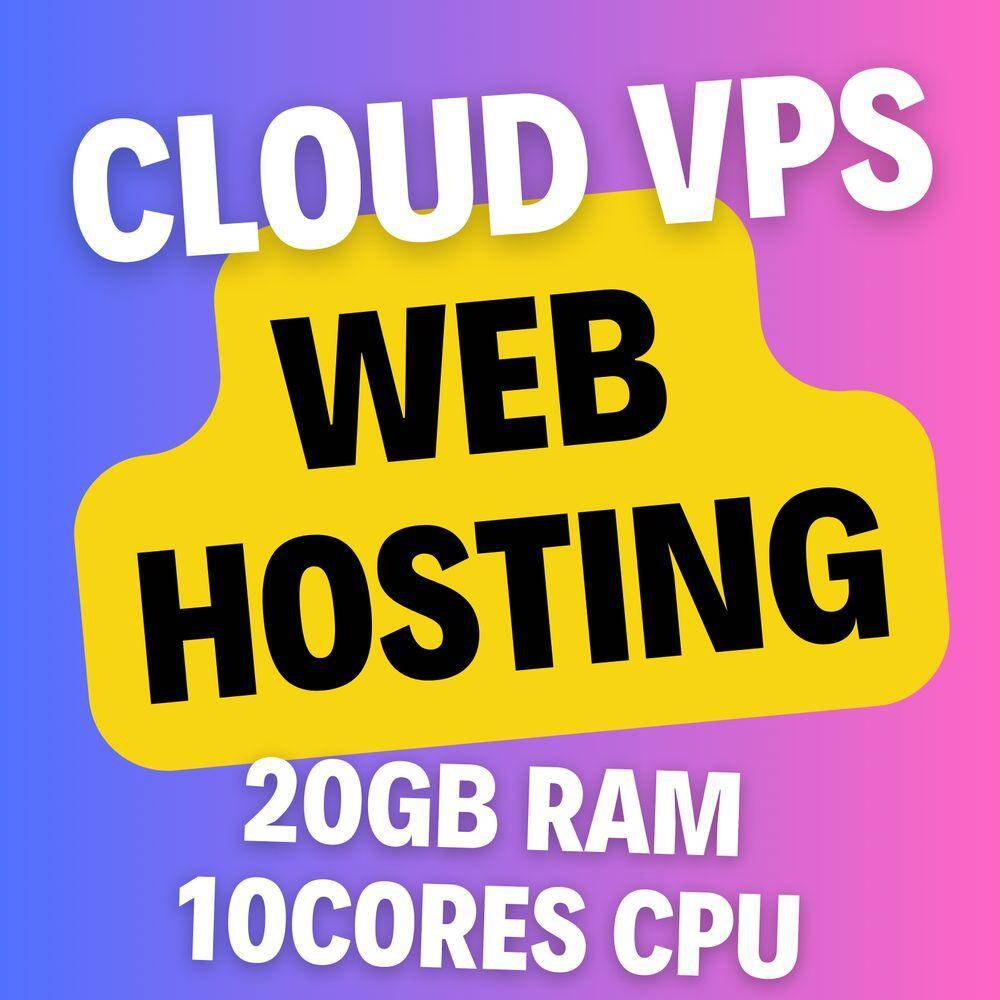 Cloud VPS Web Hosting with 24GB RAM, 12Cores, SSD Storage Cloud VPS Web Hosting with 24GB RAM, 12Cores, SSD Storage