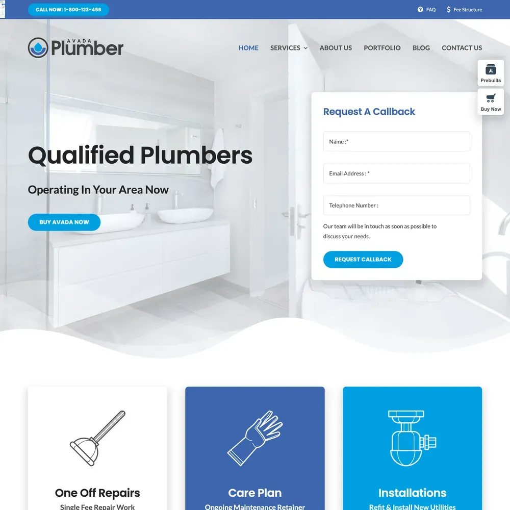 Plumber Website Design with Free VPS Web Hosting (1) Plumber Website Design with Free VPS Web Hosting