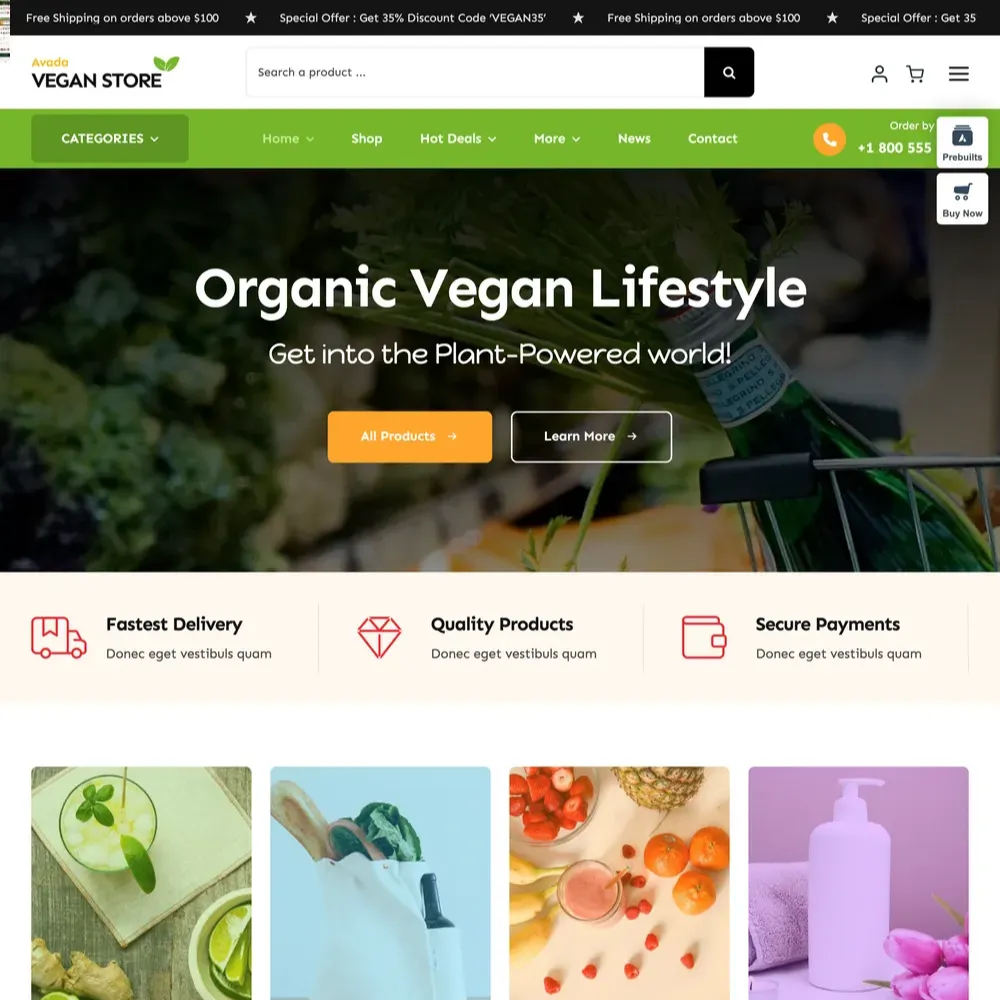 Vegan Store Website Design with Free VPS Web Hosting (1) Vegan Store Website Design with Free VPS Web Hosting (1)