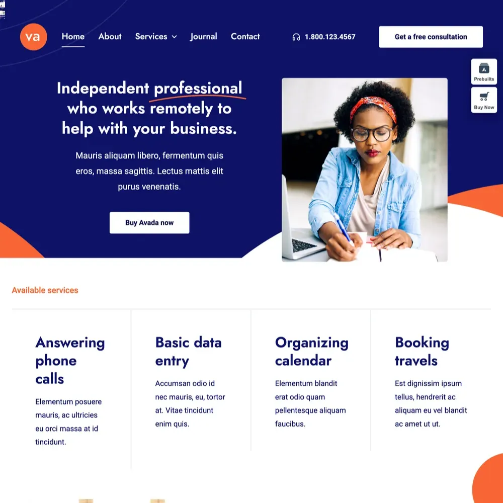 Virtual Assistant Website Design with Free VPS Web Hosting (1) Virtual Assistant Website Design with Free VPS Web Hosting
