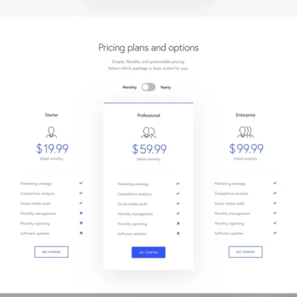 Business Service Website Design with Free VPS Web Hosting