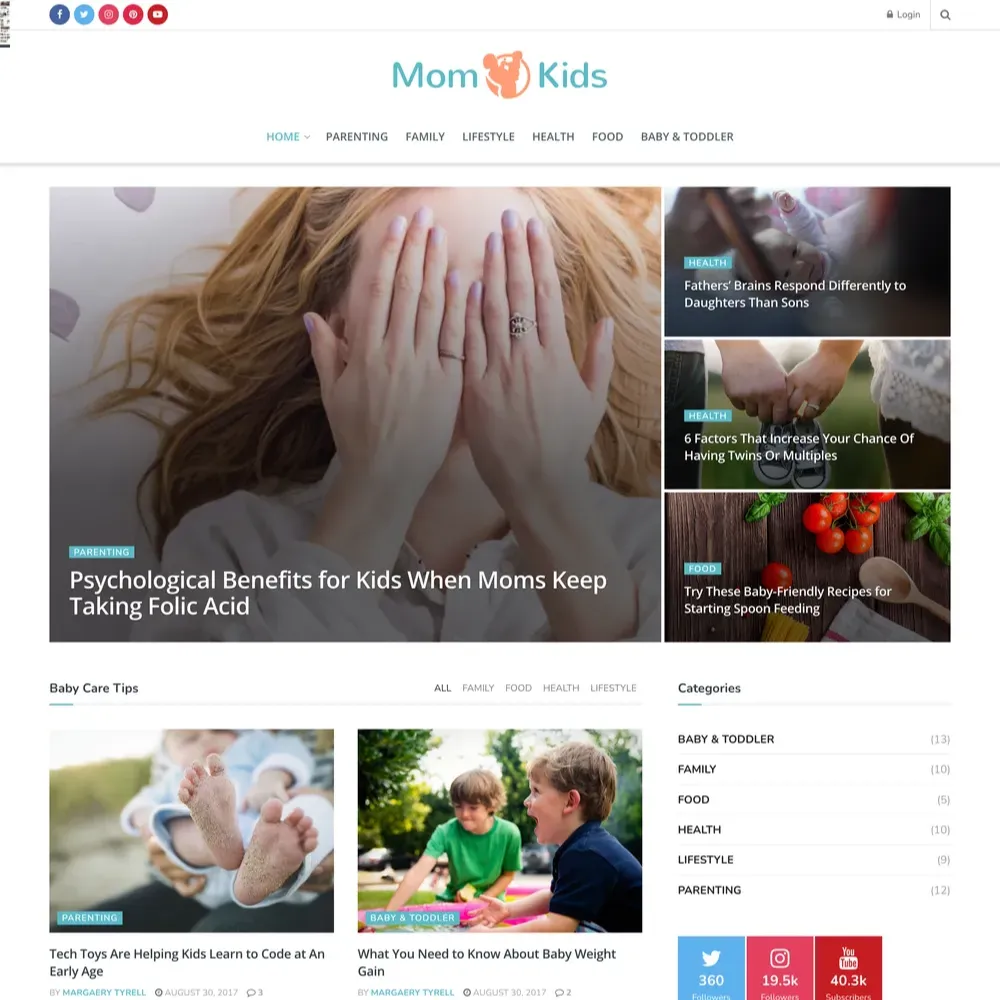 Parenting News Website Design with Free VPS Web Hosting (1) Parenting News Website Design with Free VPS Web Hosting