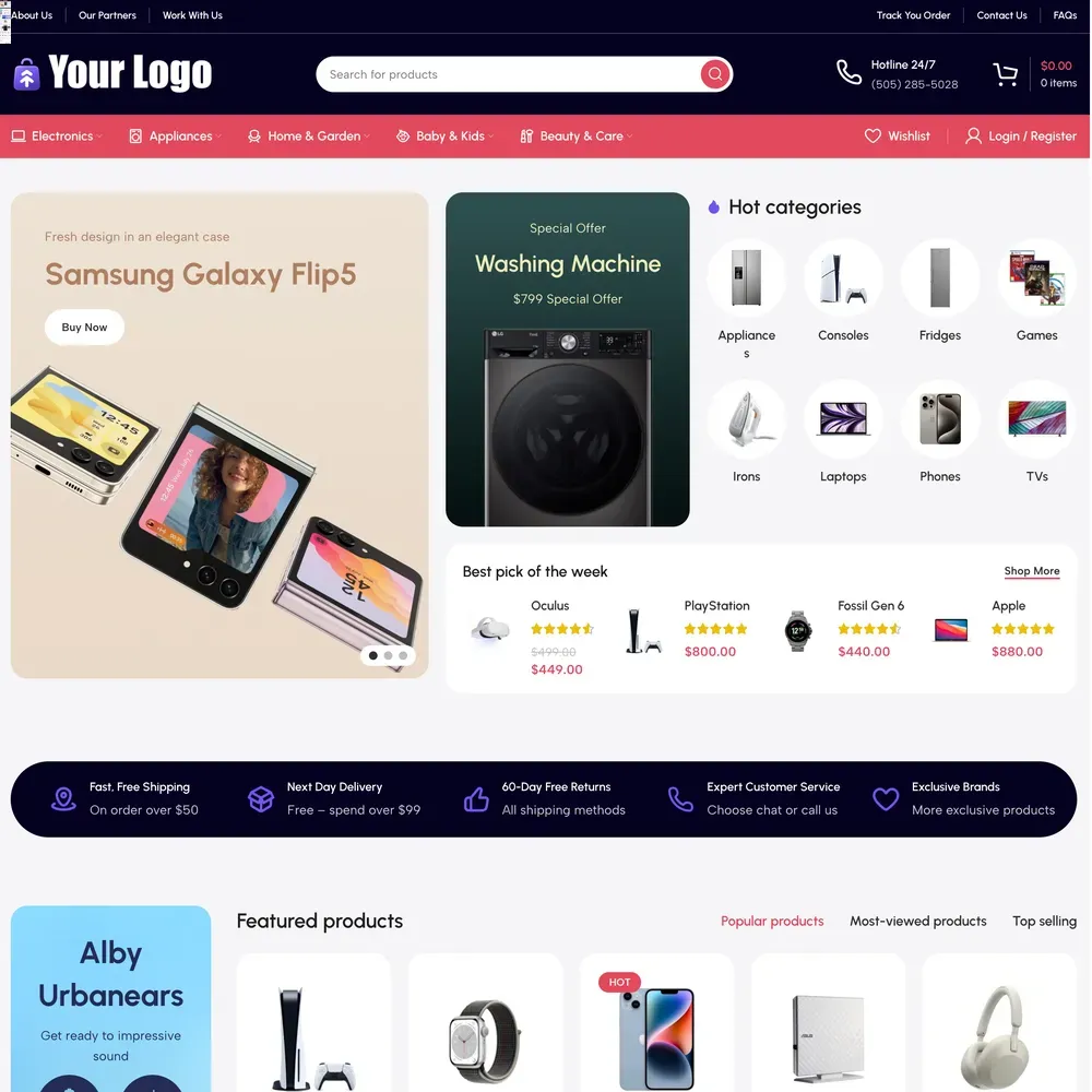 eCommerce Marketplace Website Design with Free VPS Web Hosting (1) eCommerce Marketplace Website Design with Free VPS Web Hosting