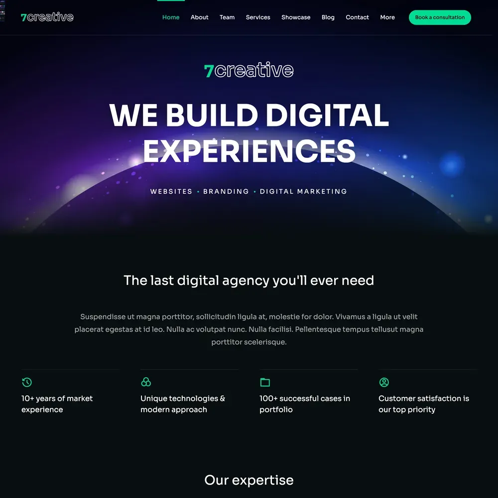 Creative Business Website Design with Free VPS Web Hosting (1) Creative Business Website Design with Free VPS Web Hosting