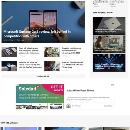 Modern Tech Website Design with Free VPS Web Hosting