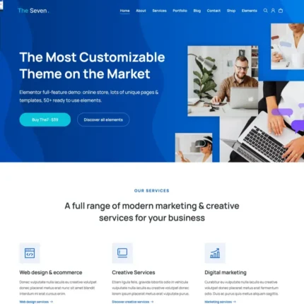 Online Business Website Design with Free VPS Web Hosting