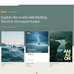 Bookstore Website Design with Free VPS Web Hosting