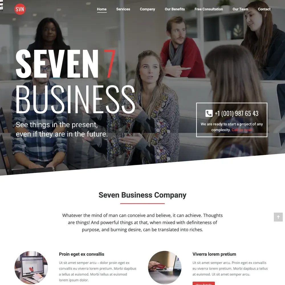Business Company Website Design with Free VPS Web Hosting (1) Business Company Website Design with Free VPS Web Hosting
