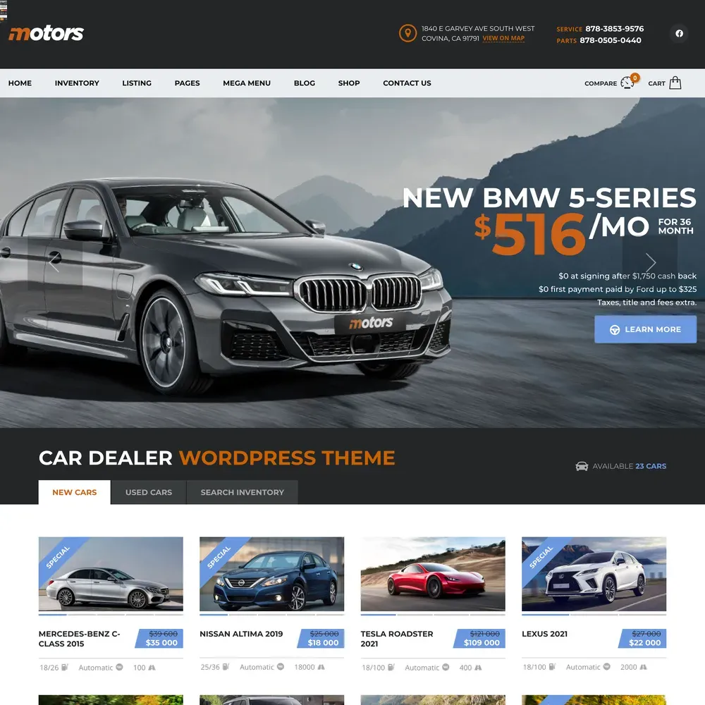 Car Dealership Website Design (1) Car Dealership Website Design (1)