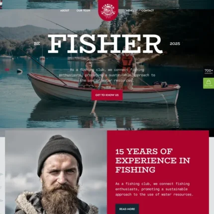 Fisher Website Design with Free VPS Web Hosting