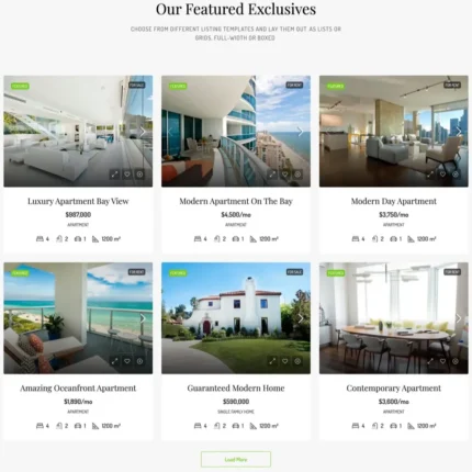 Housing Company Website Design with Free VPS Web Hosting