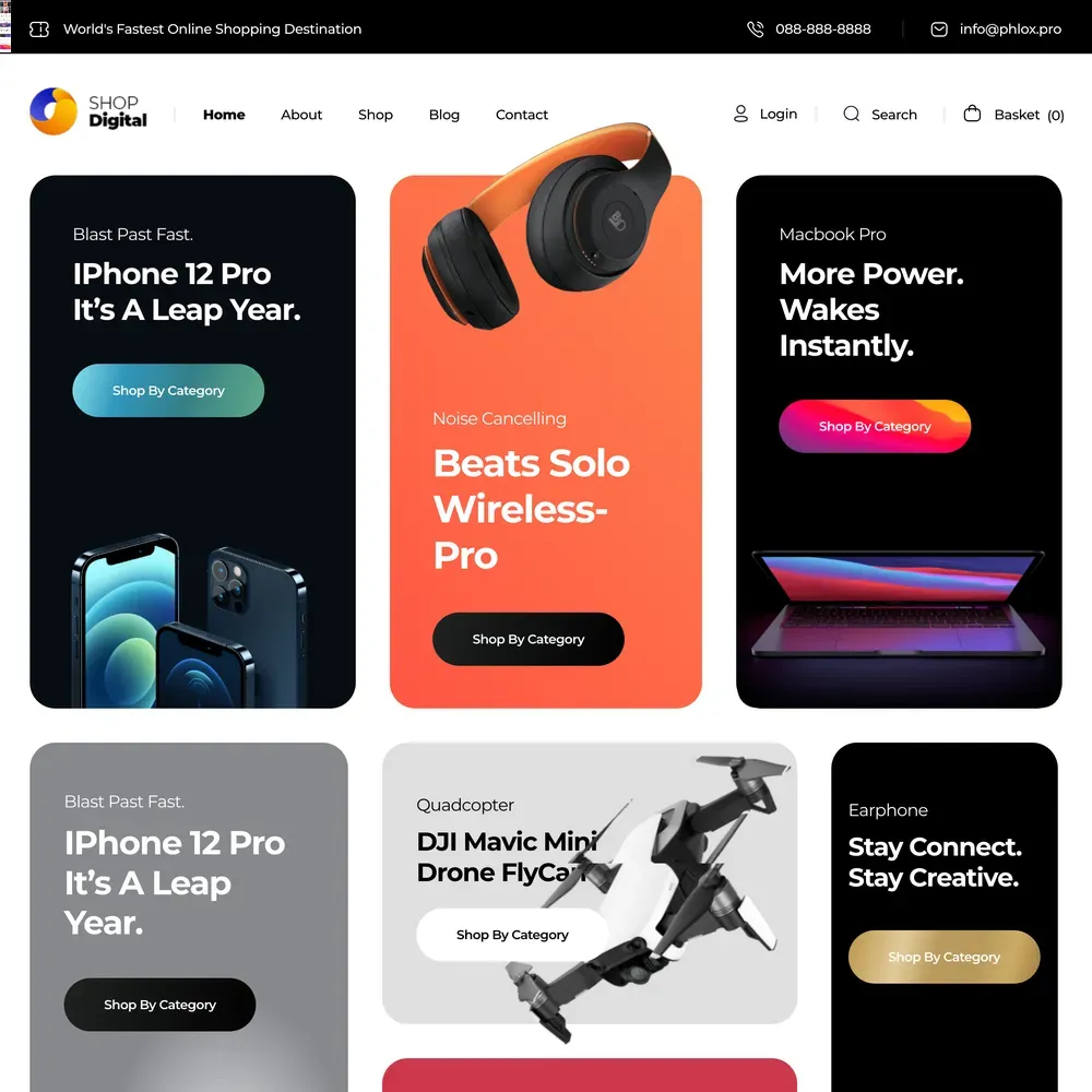 Tech Store Website Design with Free VPS Web Hosting (1) Tech Store Website Design with Free VPS Web Hosting