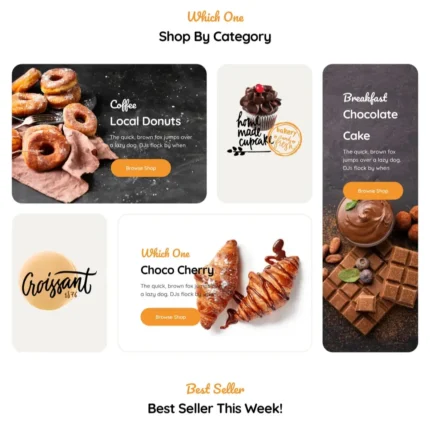 Confectionery Shop Website Design with Free VPS Web Hosting