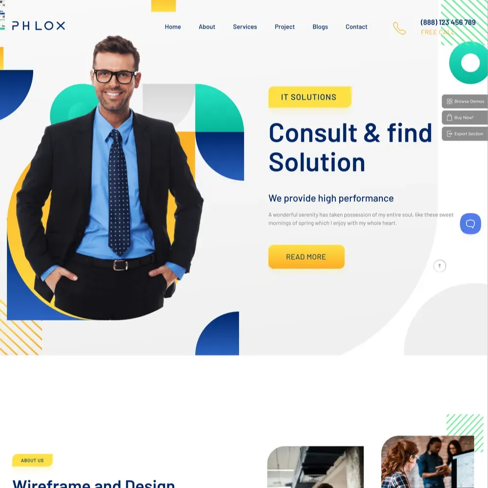 IT Consulting Website Design with Free VPS Web Hosting (1) IT Consulting Website Design with Free VPS Web Hosting