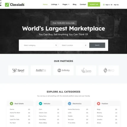 Largest Classified Website Design with Free Web Hosting