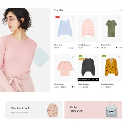 Apparel Website Design with Free Web Hosting
